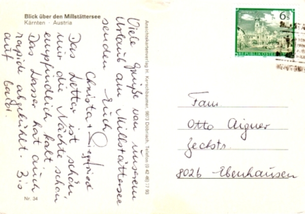 Millstätter See - A 19xx 95 053 ●